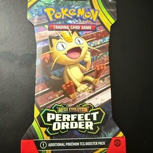 Pokémon Mega Evolution Perfect Order Booster Pack
